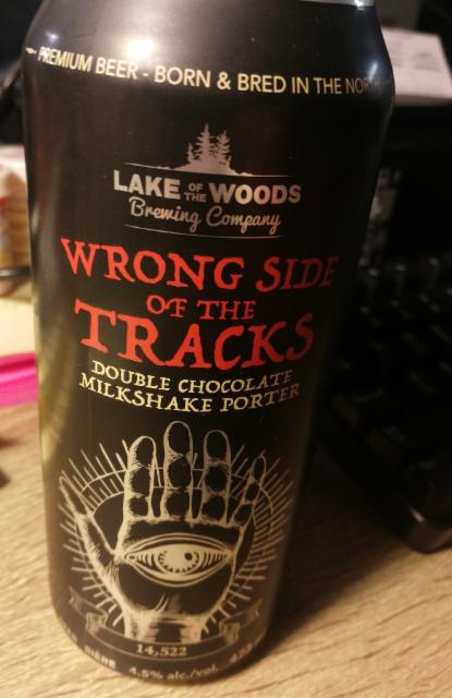 Wrong Side of the Tracks 4.5%, Lake of the Woods Brewing Company, Canada