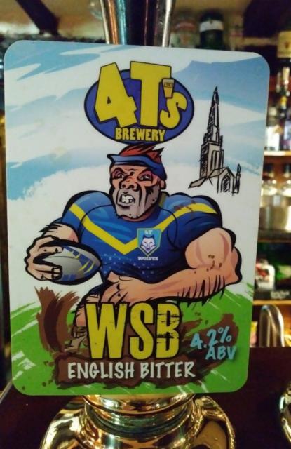 WSB 4.2%, 4T's Brewery, England