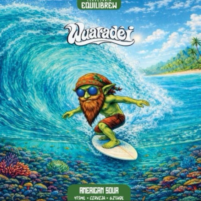Wuaradêi 6.2%, Cervejaria Equilibrew, Brazil