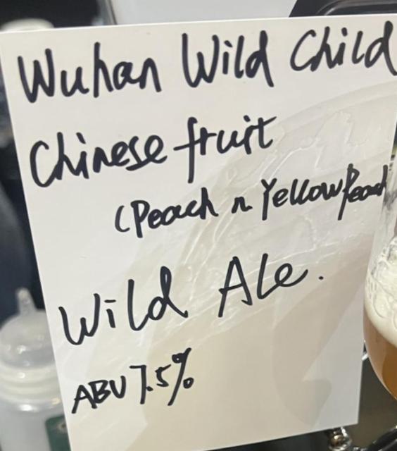 Wuhan Wild Child 7.5%, Wuhan No.18 Brewing, China