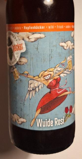 Wuide Rosi 5.7%, Hopfenhäcker, Germany