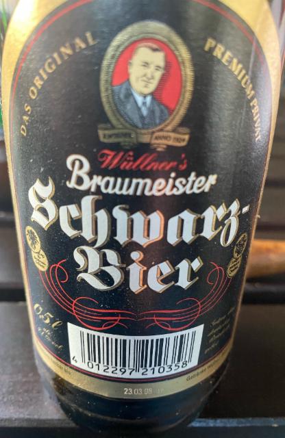 Wüllners Braumeister Schwarzbier 4.9%, Wüllner's, Germany
