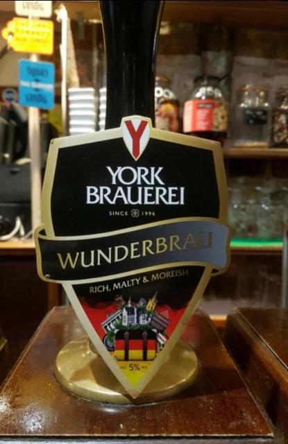 Wunderbrau 5.0%, York Brewery, England