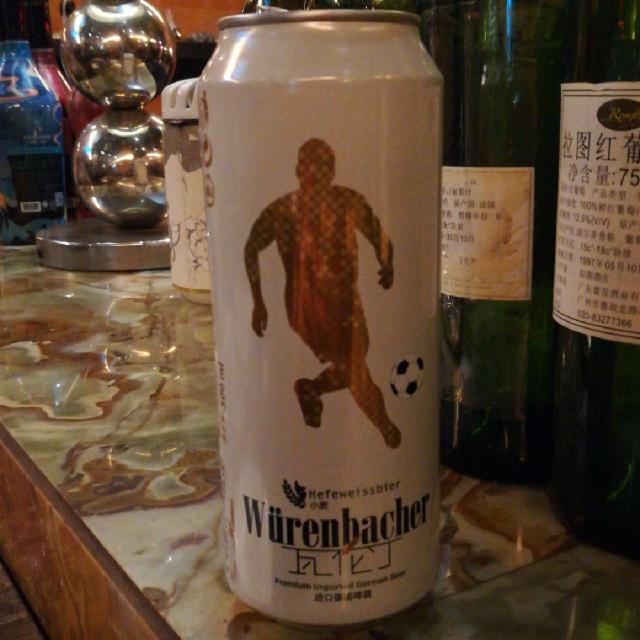 Wurenbacher hefeweissbier 5.2%, Karlsberg Brauerei, Germany