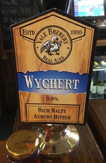 Wychert 3.9%, Vale Brewery, England