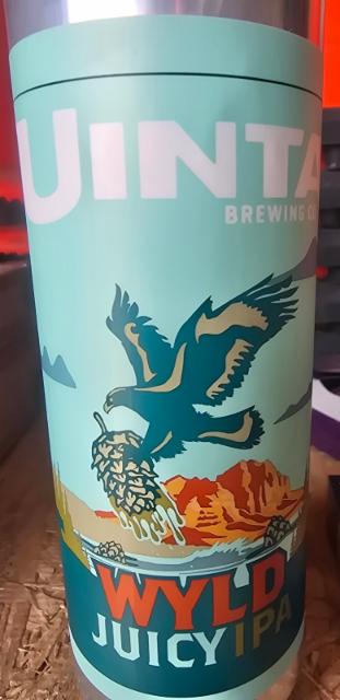Wyld Juicy IPA 5.0%, Uinta Brewing Company, United States