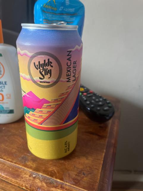 Wylde Sky Mexican Lager 4.5%, Wylde Sky Brewing, England