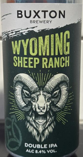 Wyoming Sheep Ranch 8.4%, Buxton Brewery, England