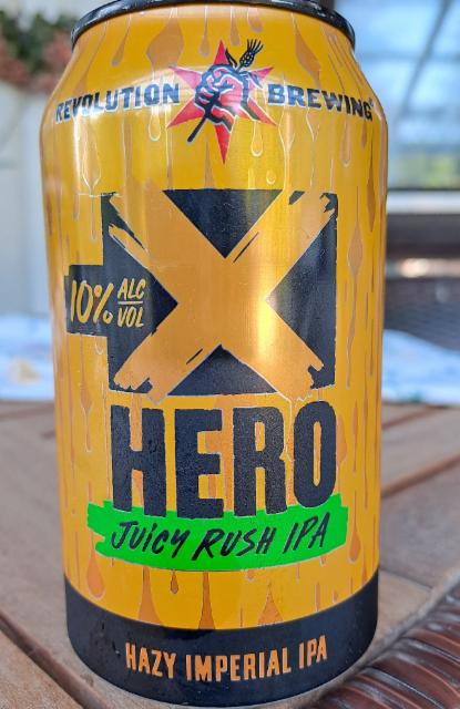 x-hero 10.0%, Revolution Brewing Company, United States