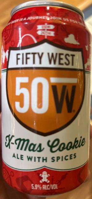 X-Mas Cookie, Fifty West Brewing Company