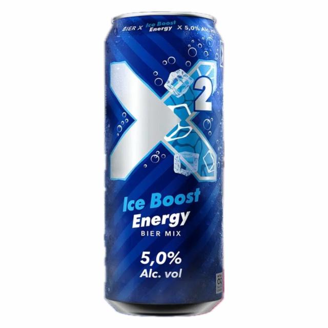 x2 Ice Boost Energy 5.0%, Bitburger Brauerei, Germany