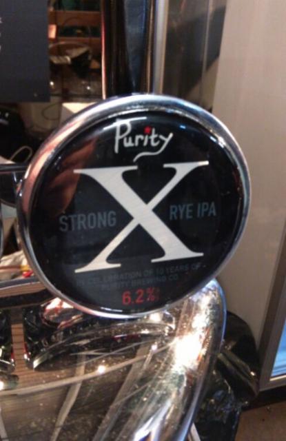 X 6.2%, Purity Brewing Co, England