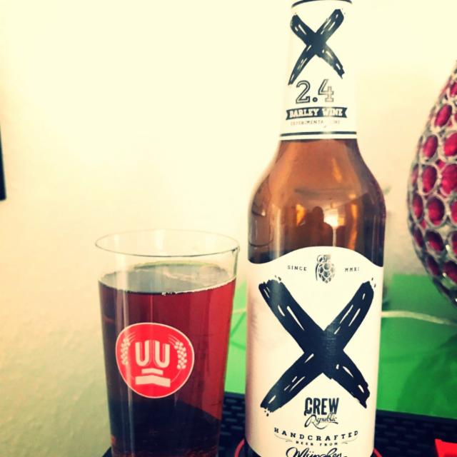 X 2.4 Barley Wine 11.0%, CREW Republic Brewery, Germany