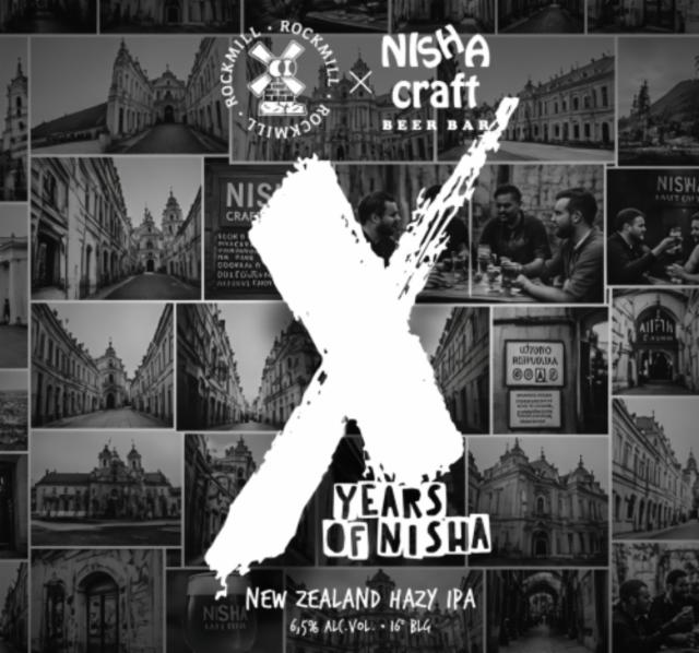 X years of nisha 6.5%, Browar Rockmill, Poland