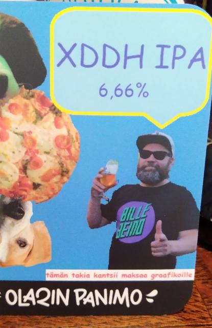 XDDH IPA 6.6%, Olarin Panimo, Finland