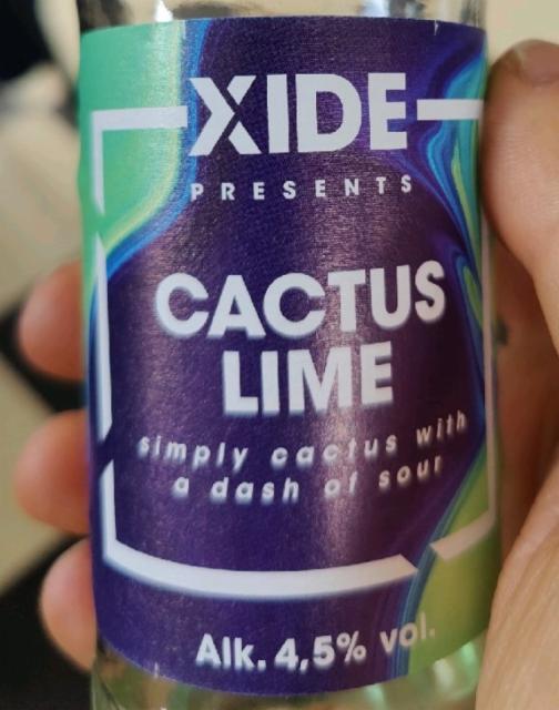 Xide Cactus Lime 4.5%, Carlsberg Sverige, Sweden
