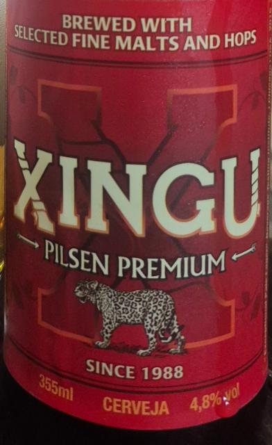 Xingu Pilsen Premium 4.8%, Heineken Brasil, Brazil