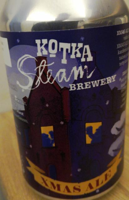 Xmas Ale 5.0%, Kotka Steam Brewery, Finland