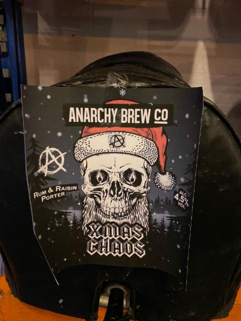 Xmas Chaus 2022 4.5%, Anarchy Brew Co., England