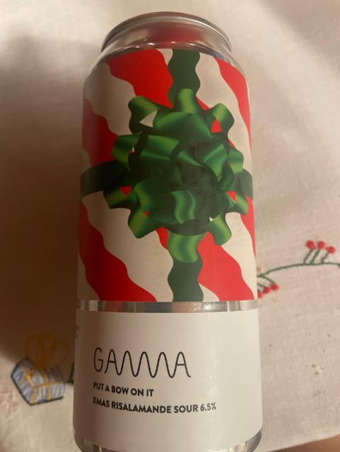Xmas risamande sour 6.5%, Gamma Brewing Company, Denmark