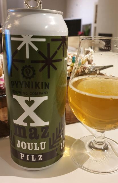 Xmaz Joulu Pilz 4.5%, Pyynikin Brewing Company, Finland