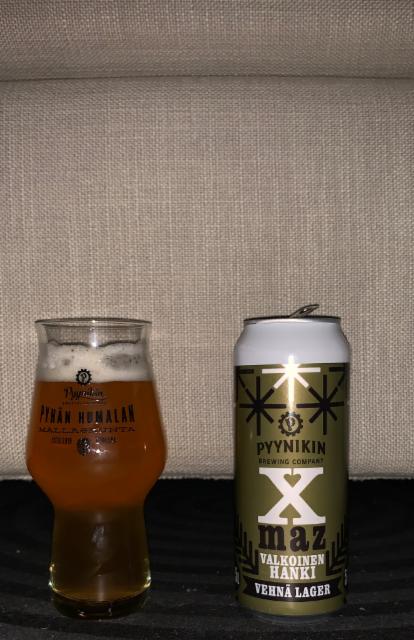 Xmaz Valkoinen Hanki 5.2%, Pyynikin Brewing Company, Finland