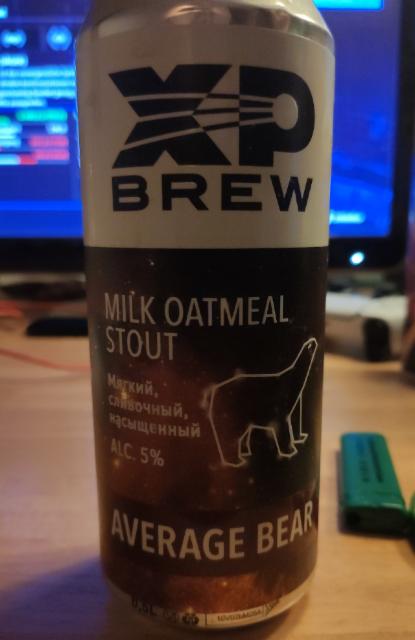 More Than Average Bear 5.0%, XP Brew, Russia