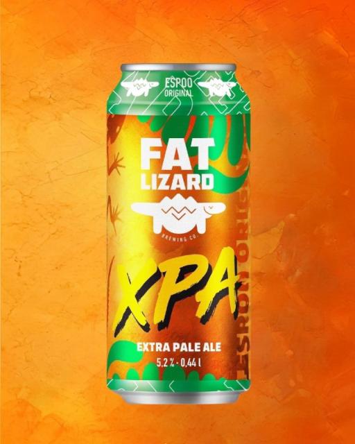 XPA 5.2%, Fat Lizard Brewing Co., Finland