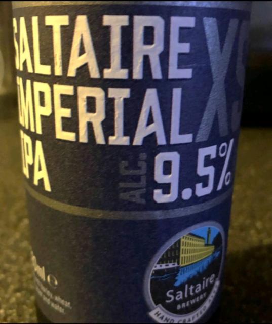 XS Imperial IPA 9.5%, Saltaire Brewery, England