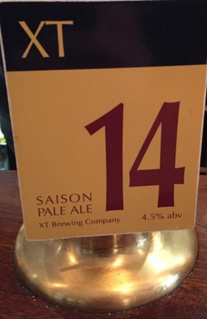 XT 14 Saison Pale Ale 4.5%, XT Brewing, England