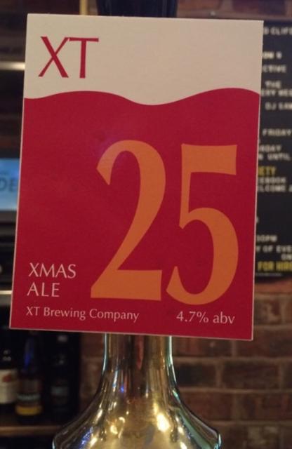 XT 25 Xmas Ale 4.7%, XT Brewing, England