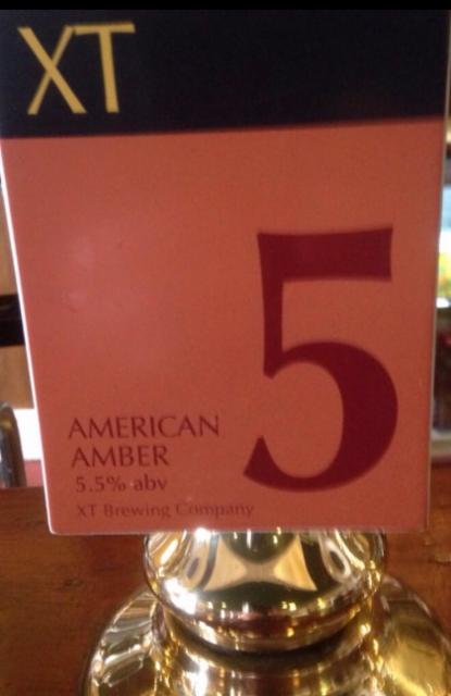 XT 5 American Amber 5.5%, XT Brewing, England