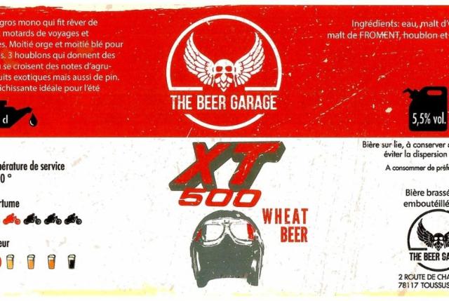 XT500 5.5%, The Beer Garage, France