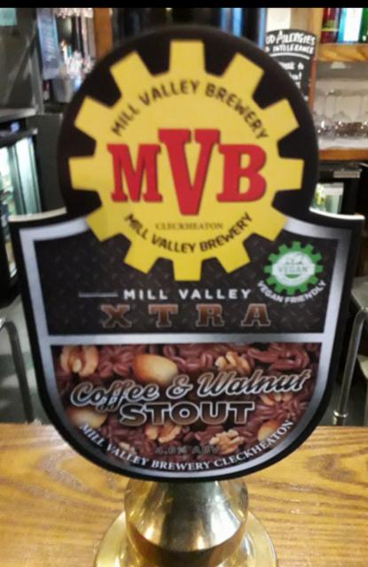 Xtra Coffee & Walnut Stout 4.6%, Mill Valley Brewery Ltd, England