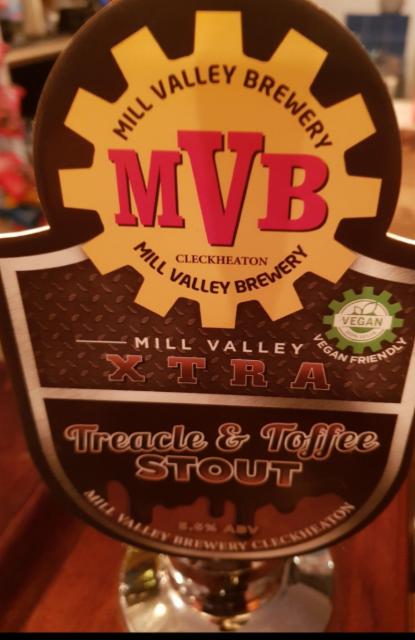 Xtra Treacle & Toffee Stout 5.6%, Mill Valley Brewery Ltd, England