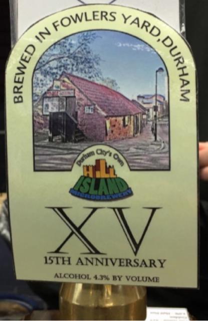 XV 4.0%, Hill Island Microbrewery, England