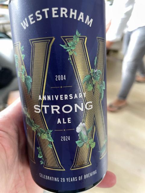 Xx anniversary ale 6.8%, Westerham Brewery Co, England