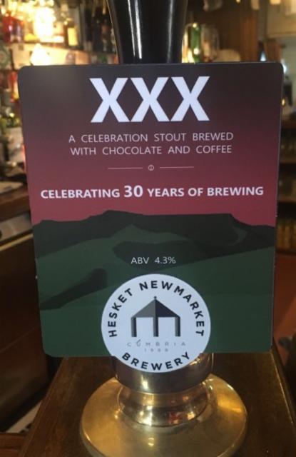 XXX 4.3%, Hesket Newmarket Brewery, England