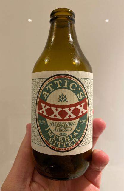 XXXX Imperial Bitter 8.4%, Attic Brew Co., England