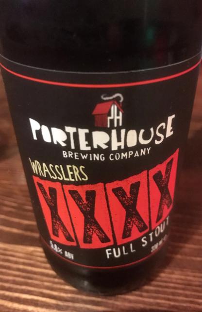 XXXX Wrasslers / Wrasslers 4X 5.0%, The Porterhouse Brewing Company, Ireland