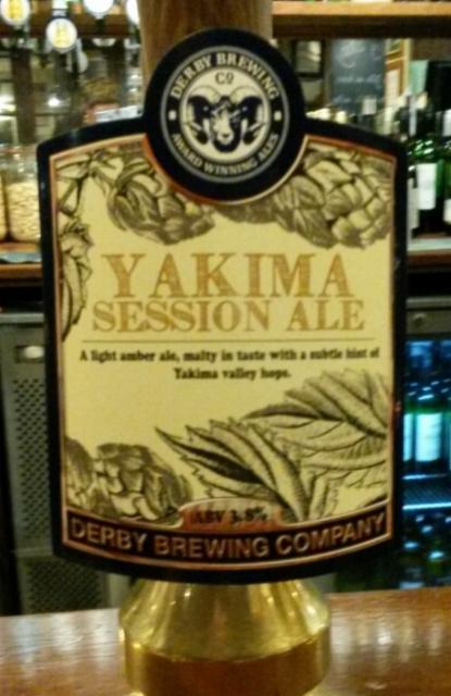 Yakima Session Ale 3.8%, Derby Brewing, England