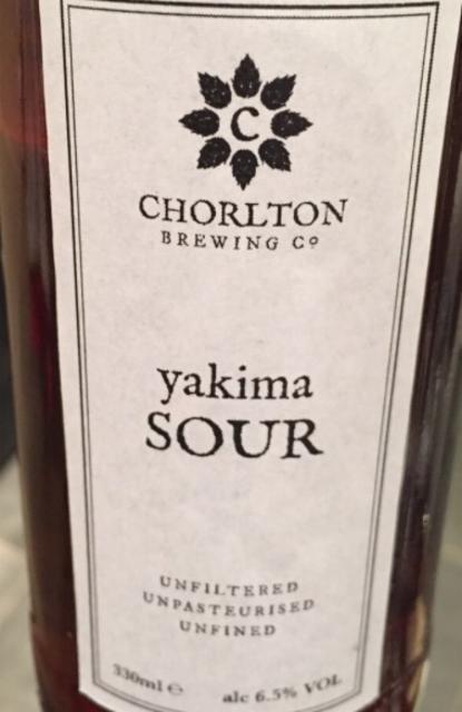 Yakima Sour 6.5%, Chorlton Brewing Company, England