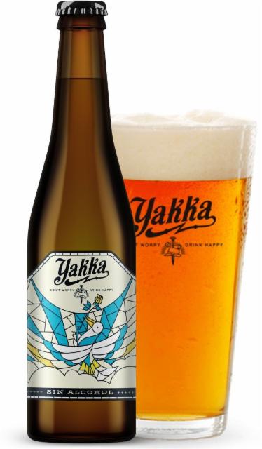 yakka sin alcohol 0.9%, Cervezas Artesanas Yakka, Spain