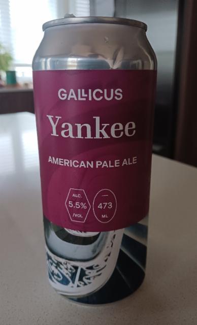 Yankee 5.5%, Brasserie Artisanale Gallicus, Canada