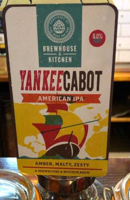 Yankee Cabot 6.0%, Brewhouse & Kitchen, England