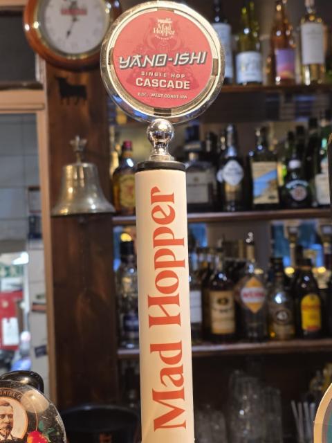 Yano-ishi Single Hop WCIPA 6.5%, Mad Hopper Brewing Co., Finland