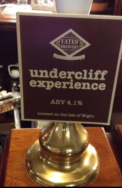 Undercliff Experience 4.1%, Yates' Brewery, England
