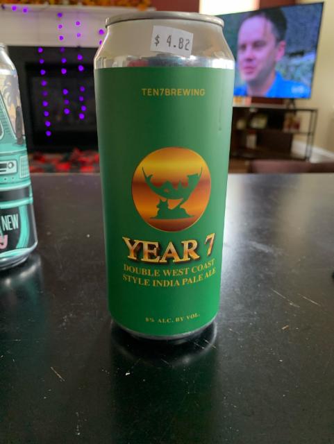 Year 7 8.0%, Ten7 Brewing Co, United States