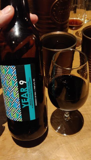 Year 9 (Teal Label) 11.5%, Cycle Brewing Company, United States