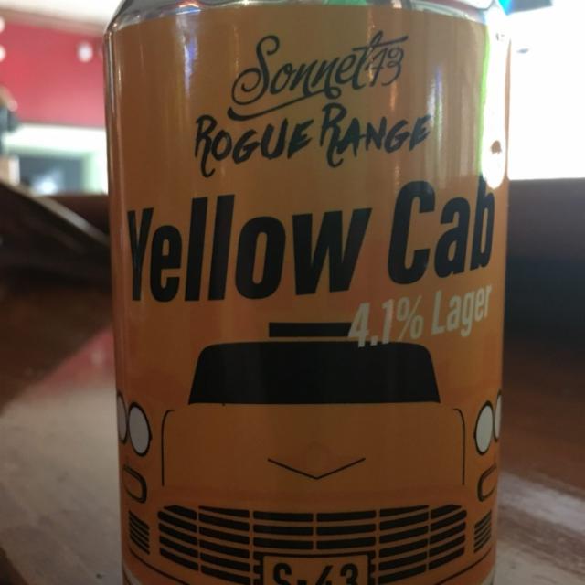 Yellow Cab 4.1%, Sonnet 43 Brew House, England